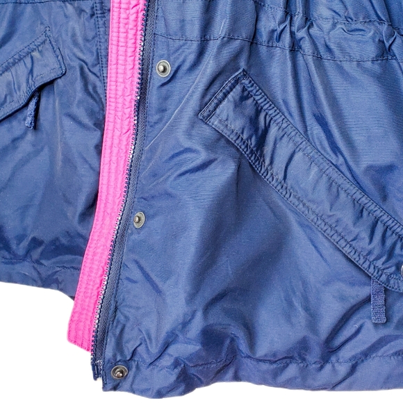Columbia Long's Peak Retro Fleece Ski Snow Winter Jacket Violet Pink Vintage 80s - Picture 13 of 16